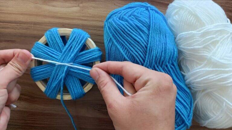 This simple technique transforms cardboard and yarn into stunning flowers for any space…