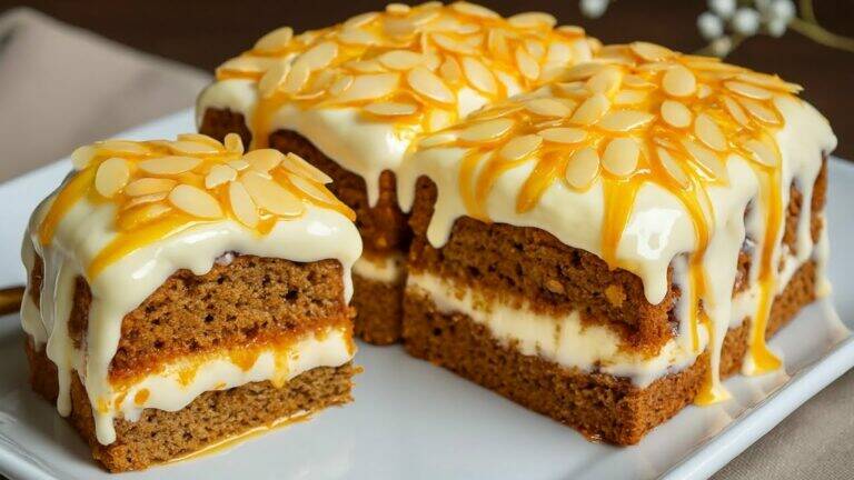 This simple recipe transforms oatmeal and carrots into a delicious cake …