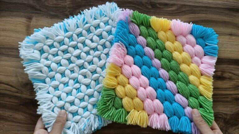 This simple trick transforms nails and yarn into stunning decor…