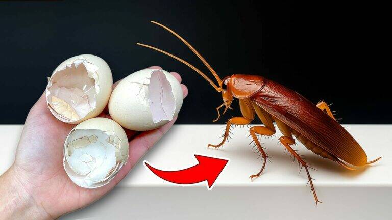 This simple strategy turns eggshells into your best defense against cockroaches…