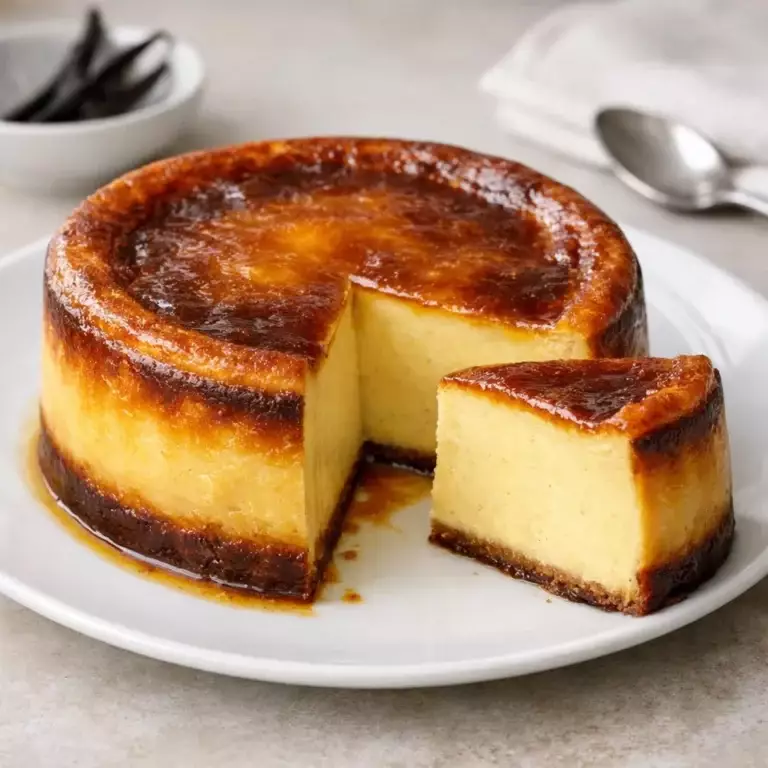 Le Vrai Flan Parisien (appareil crémeux vanillé, cuisson au bain-marie)