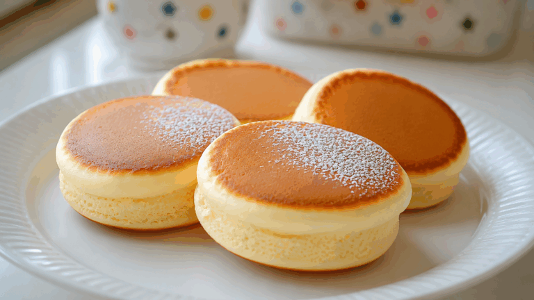Zamień 2 jajka w niesamowicie puszyste japońskie pancakes! Prosty przepis krok po kroku