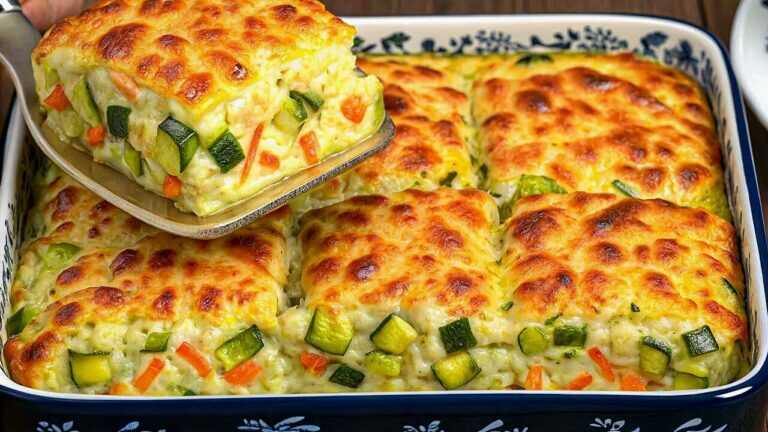 🥒 So Delicious I Made It All Summer! Easy Zucchini, Egg and Vegetable Bake
