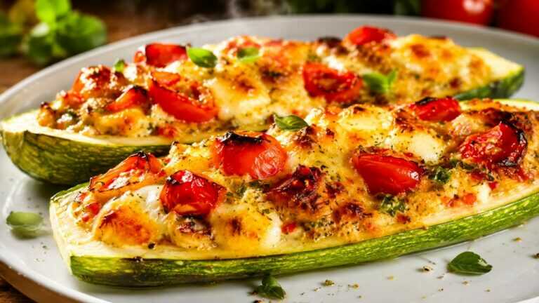 🥒 Letni obiad z 2 cukinii w 20 minut! Lekka zapiekanka pełna warzyw