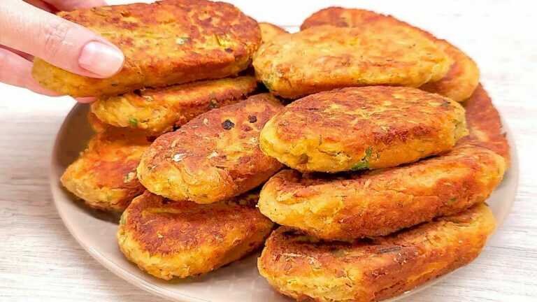 🥒 Courgette et flocons d’avoine : des galettes savoureuses qui remplacent facilement la viande