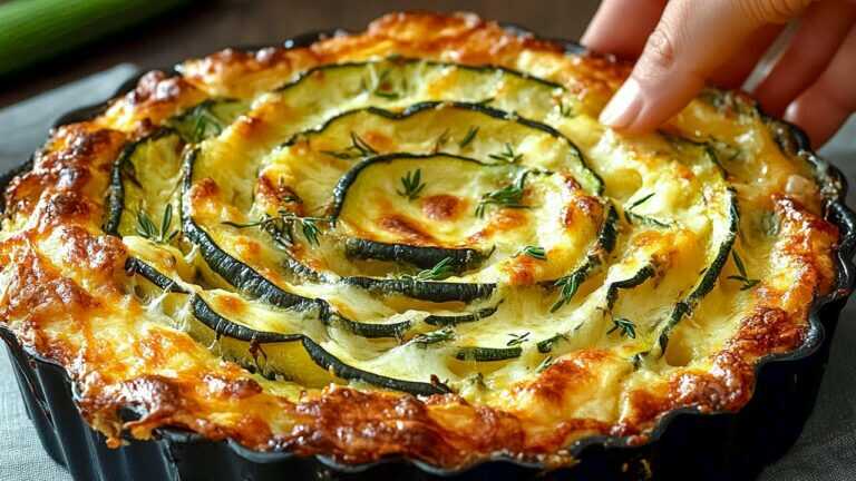🥒 Cukinia jak z restauracji 5-gwiazdkowej! Zapiekanka z ciastem filo i mozzarellą