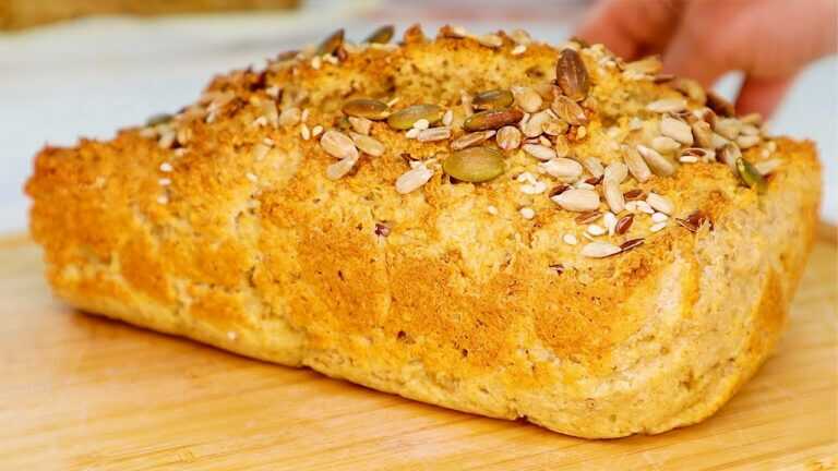 🍞 Najprostszy chleb owsiany z jogurtem: 2 wersje bez klasycznej mąki i oleju