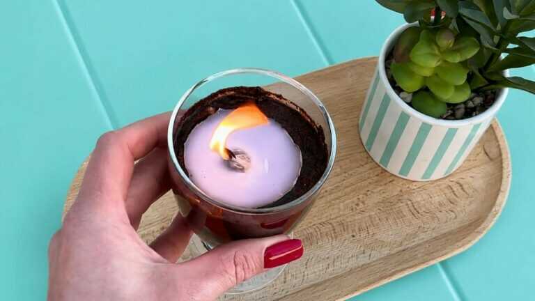 Rette deine Sommerabende! Aromatische Kerze in wenigen Minuten