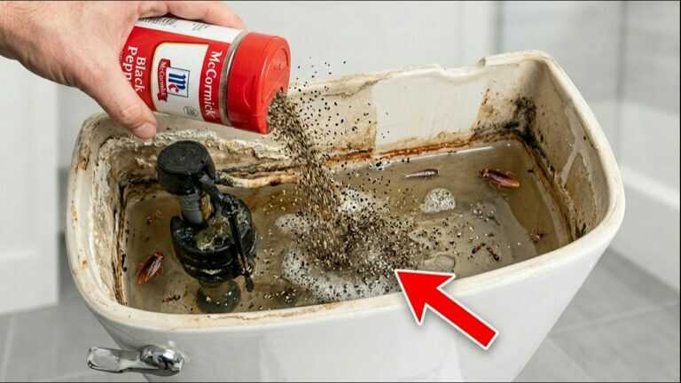 Gib nur schwarzen Pfeffer in den Spülkasten der Toilette…. die Ergebnisse waren schockierend!