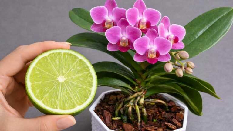 Apenas despeje isso debaixo do vaso! De repente, a orquídea cria raízes e flores