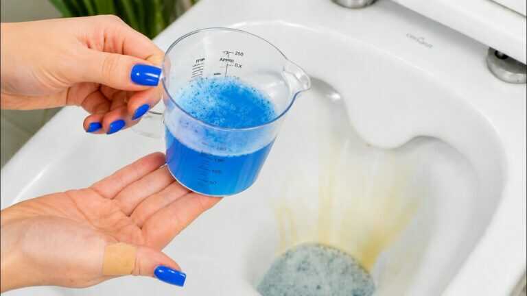 Eine Flasche davon lässt eine schmutzige Toilette wie in einem Fünf-Sterne-Hotel glänzen