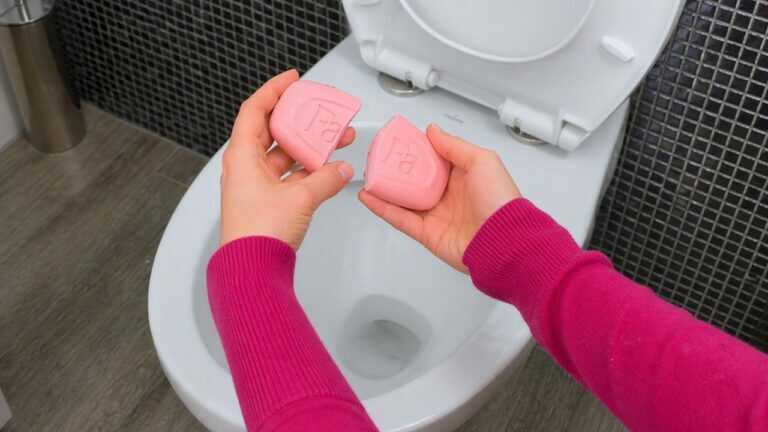 Seife besser als Lufterfrischer. WC glänzt in 5 Minuten