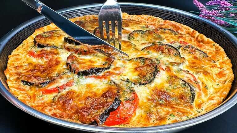 Prenda le patate, le melanzane e aggiunga le uova! La ricetta di patate più deliziosa!