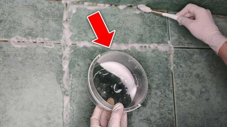 ¡Pasta milagrosa! Cómo limpiar las juntas entre las baldosas en 1 minuto