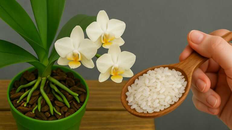 Basta cospargerlo! E le orchidee fioriranno brillantemente per tutto l’anno!