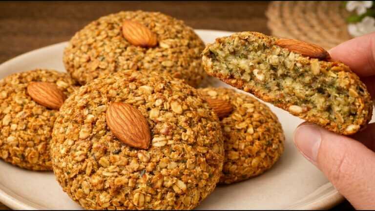 Mangio questo ogni mattina! Biscotti d’avena estivi – spuntino sano perfetto!