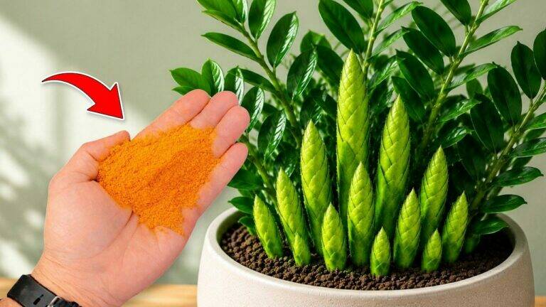 🌿 Neuvěřitelné! Jediná lžíce stačí k oživení i těch nejodolnějších zamiokulkasů