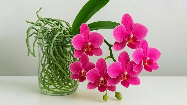 🌸 Přestaňte používat kůru pro orchideje! Tato metoda podporuje rychlý růst nových kořenů a bohatší kvetení