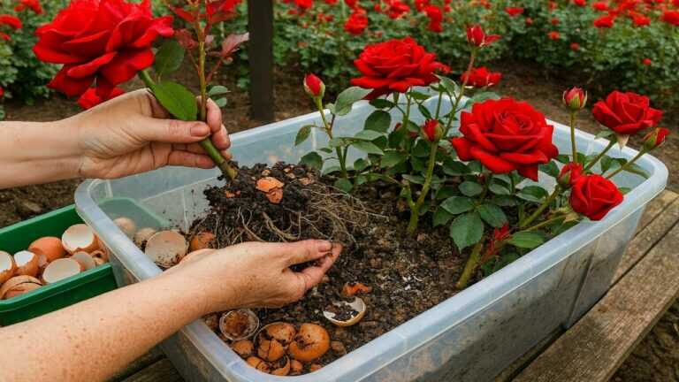 Pocas personas saben que las rosas se pueden propagar de esta manera.