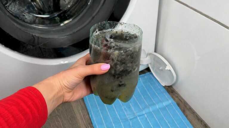 Überprüfe die Waschmaschine unbedingt an dieser Stelle, zum Glück habe ich diesen Trick kennengelernt