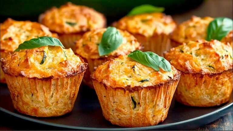Un amico dalla Spagna mi ha insegnato come cucinare le zucchine in modo così delizioso! muffin di zucchine