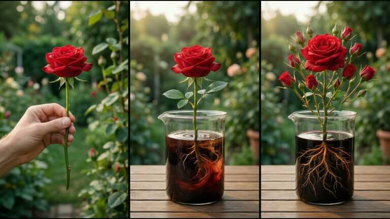 Jak rozmnażać róże za pomocą Coca-Coli – 3 super proste kroki