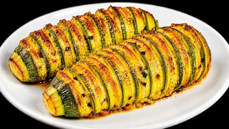 Ich habe noch nie so leckere Zucchini gegessen! Niemand kennt dieses Abendessenrezept! Nur 2 Zutaten