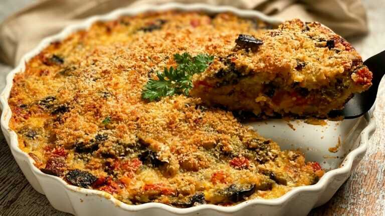Non ho mai preparato la melanzana in modo così facile e delizioso! Una ricetta veloce per la cena!