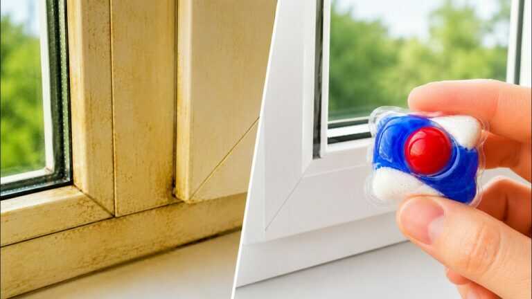 ¿Marcos de las ventanas amarillos? Este truco de limpieza los deja como nuevos otra vez