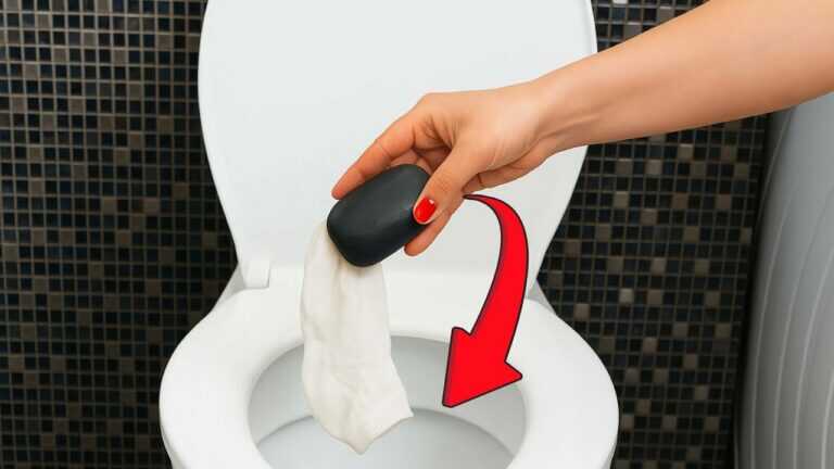 Un calzino, una saponetta – e il problema scompare!