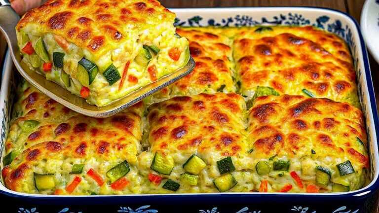 Ik had courgettes nog nooit op deze manier gegeten! Weinig mensen kennen dit recept!