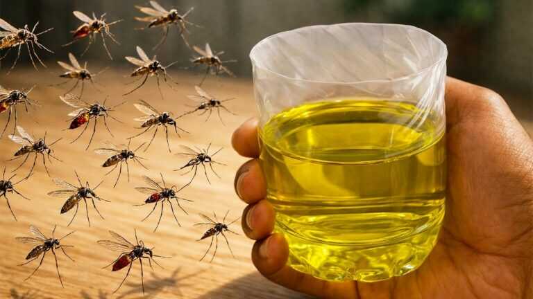 Questo elimina mosche, zanzare, moscerini senza spendere nulla