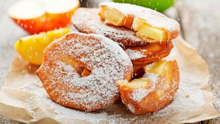 Recette : Beignets de bananes et pommes à ma façon faciles