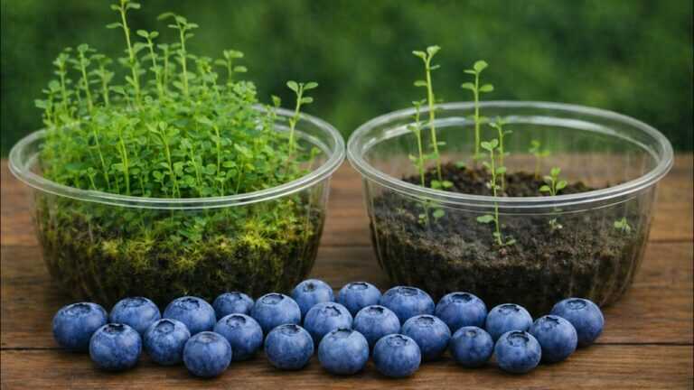 Comment planter des myrtilles achetées au marché | Méthode facile