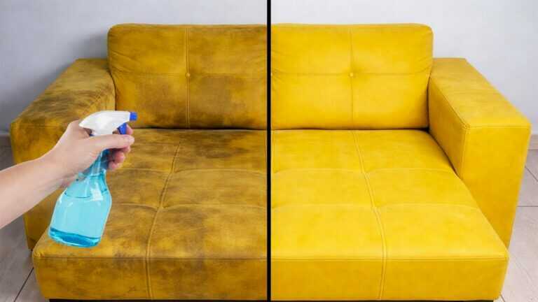 WIEDER WIE NEU! Reinigen Sie das Sofa, den Sessel, den Autositz, ohne Geld auszugeben und auf effiziente Weise