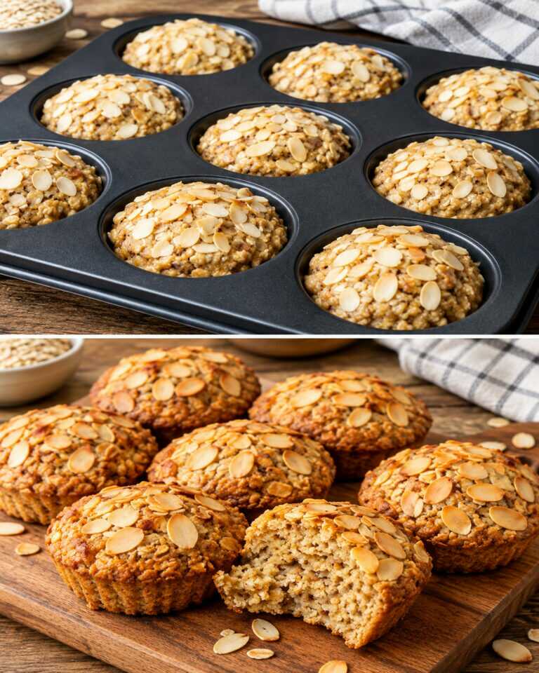 NIE jem cukru! Zdrowe i pyszne MUFFINY OWSIANE w 15 minut! Bez mąki!