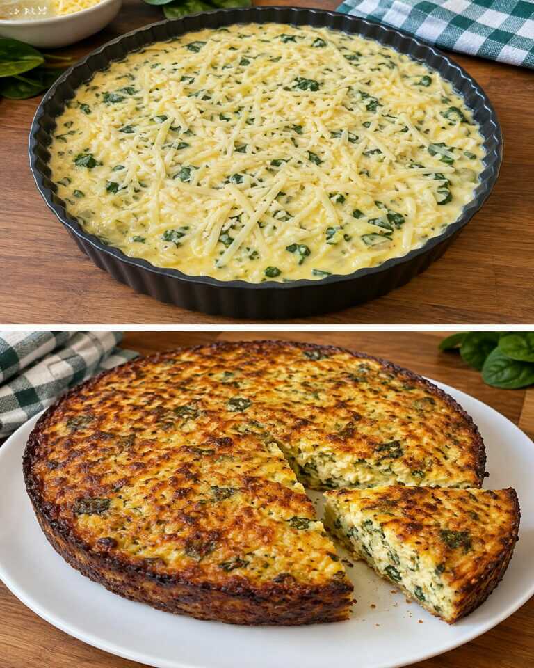 QUICHE Z CUKINIĄ BEZ CIASTA, łatwy i szybki przepis