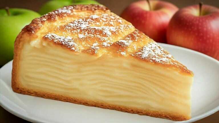 Tarta jabłkowa, która rozpływa się w ustach! Włoskie niewidzialne ciasto pełne jabłek…