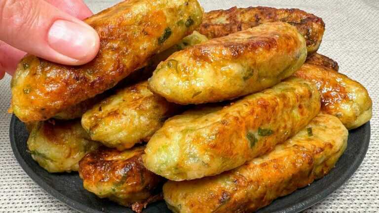 Zucchini mit Haferflocken schmeckt fast besser als Fleisch! Gesund und unglaublich leck