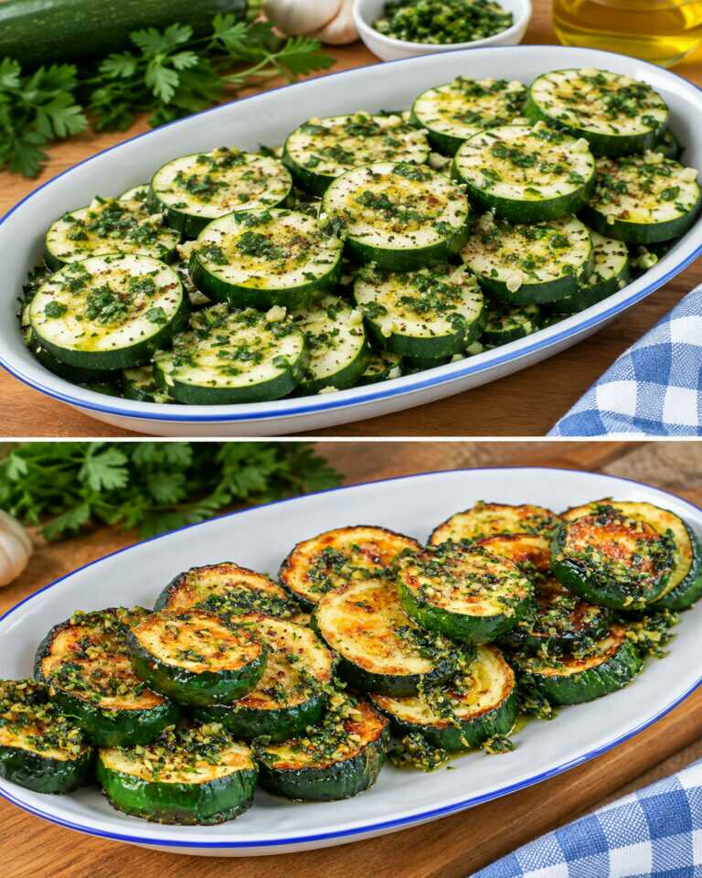 Ich habe noch nie so köstliche Zucchini gegessen! Spanische Knoblauch-Zucchini.