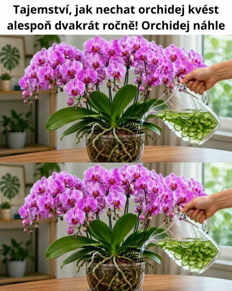 Tajemství, jak přimět orchidej kvést alespoň dvakrát ročně — pak náhle