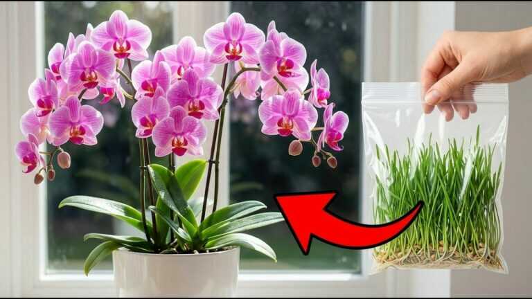Tajný květový hormon, který orchideje milují: naklíčená čočka