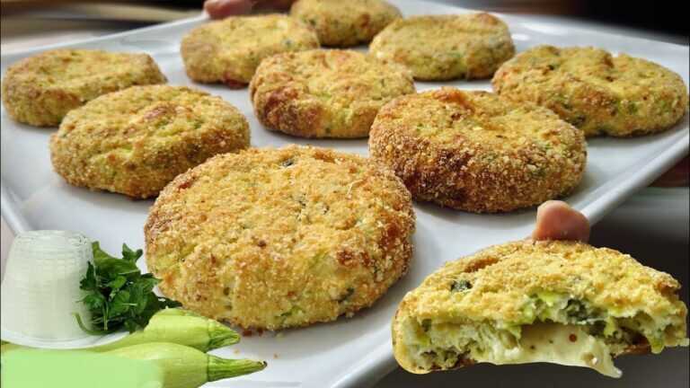 PIECZONE MEDALIONY Z RICOTTY I CUKINII 🥒 lekkie i smaczne
