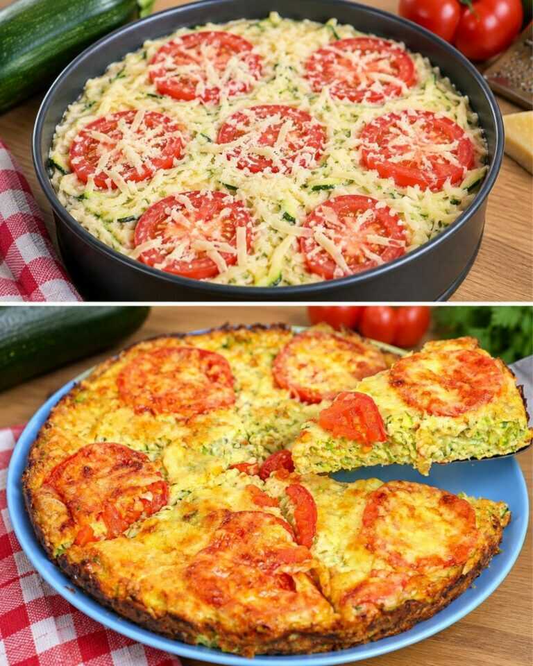 Non hai mai cucinato le zucchine così! Pizza di zucchine!