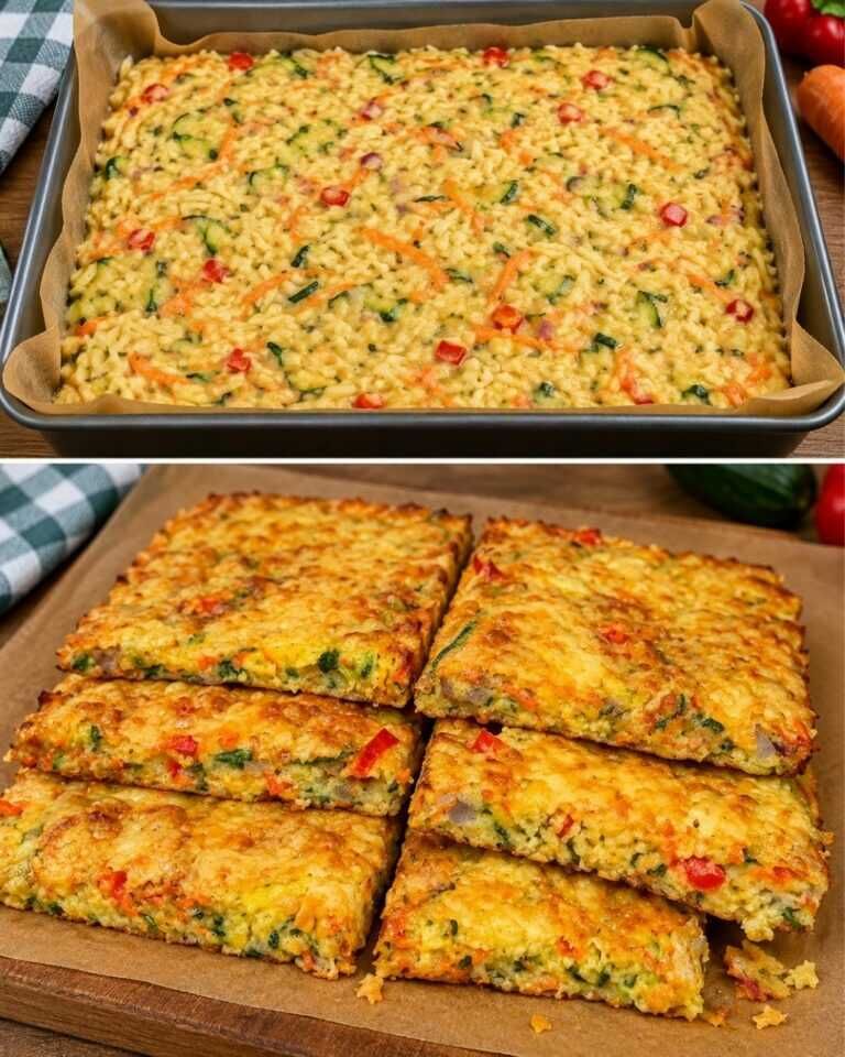 Zucchini masterpiece that’s better than pizza! Just grate 2 zucchinis — so simple