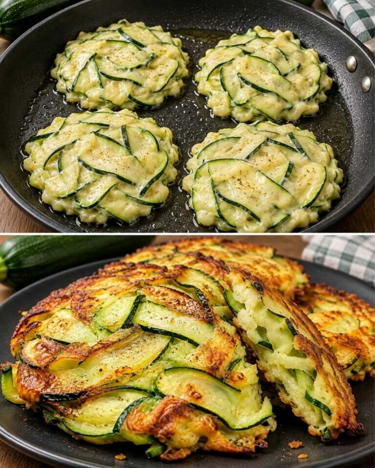 Crispy Zucchini Fritters with Sliced Zucchini | Simple & Easy Zucchini Recipe
