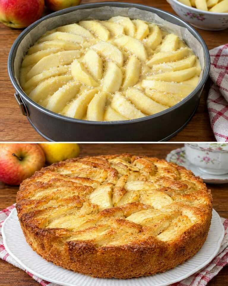 Italian Apple Cake — Easy, Fluffy, Creamy and Completely Irresistible