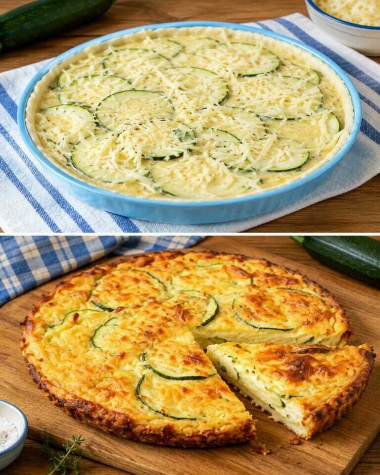 I added zucchini to the batter and baked it — a delicious vegetable cake