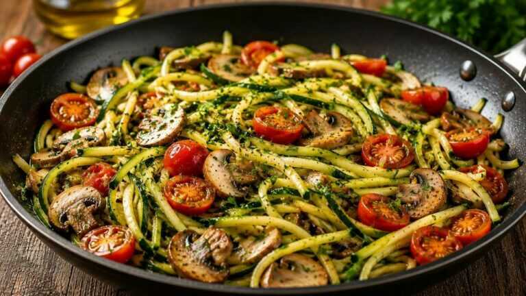 I could eat this zucchini every day! A quick, easy summer recipe 😍