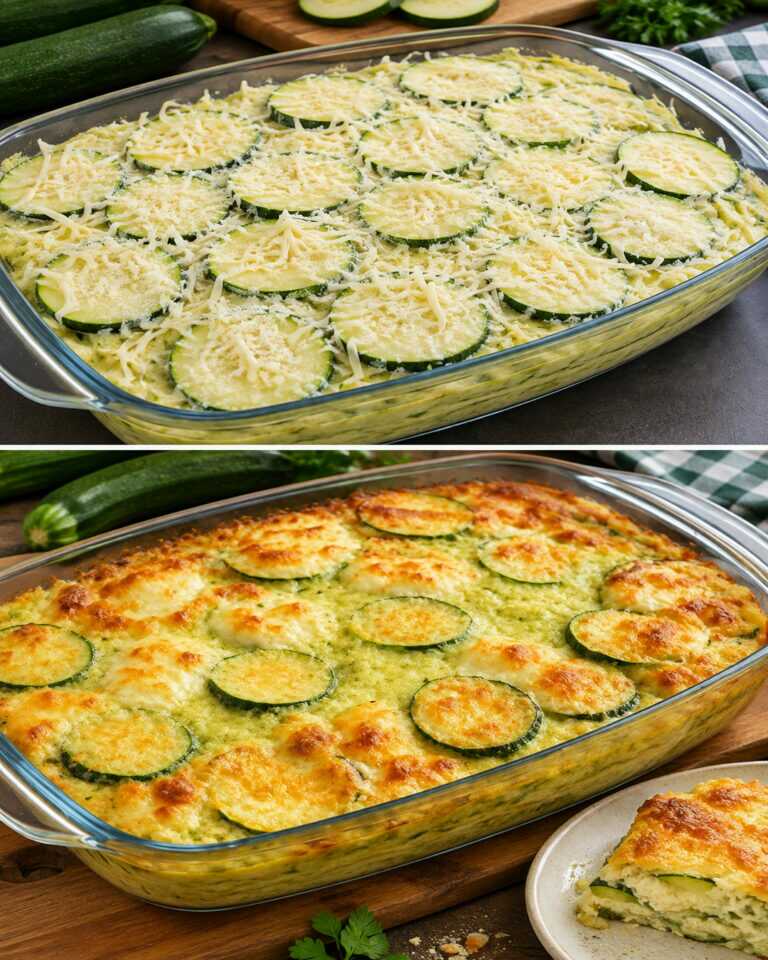 Creamy lasagna with zucchini, stracchino and cream. Perfect for any occasion!